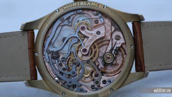Montblanc 1858 Chronograph_Tachymeter Limited Edition_100_Prototype - Hands-On - Movement