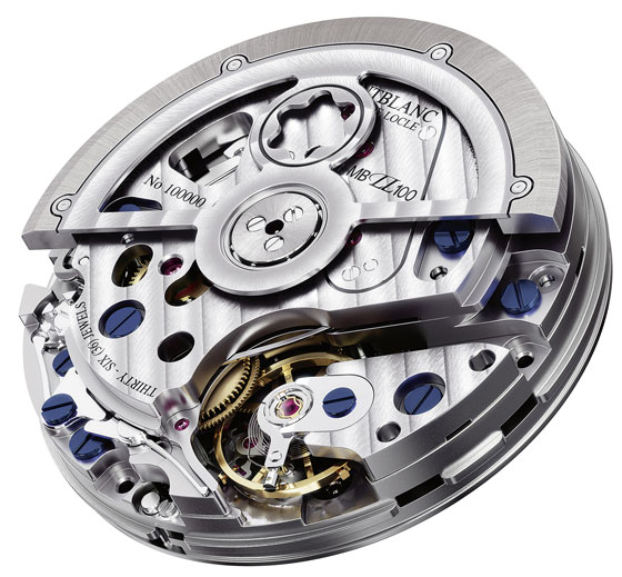 Montblanc TimeWalker TwinFly Chronograph - movement