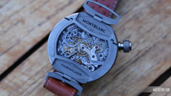 The Montblanc TimeWalker Rally Timer Chronograph.