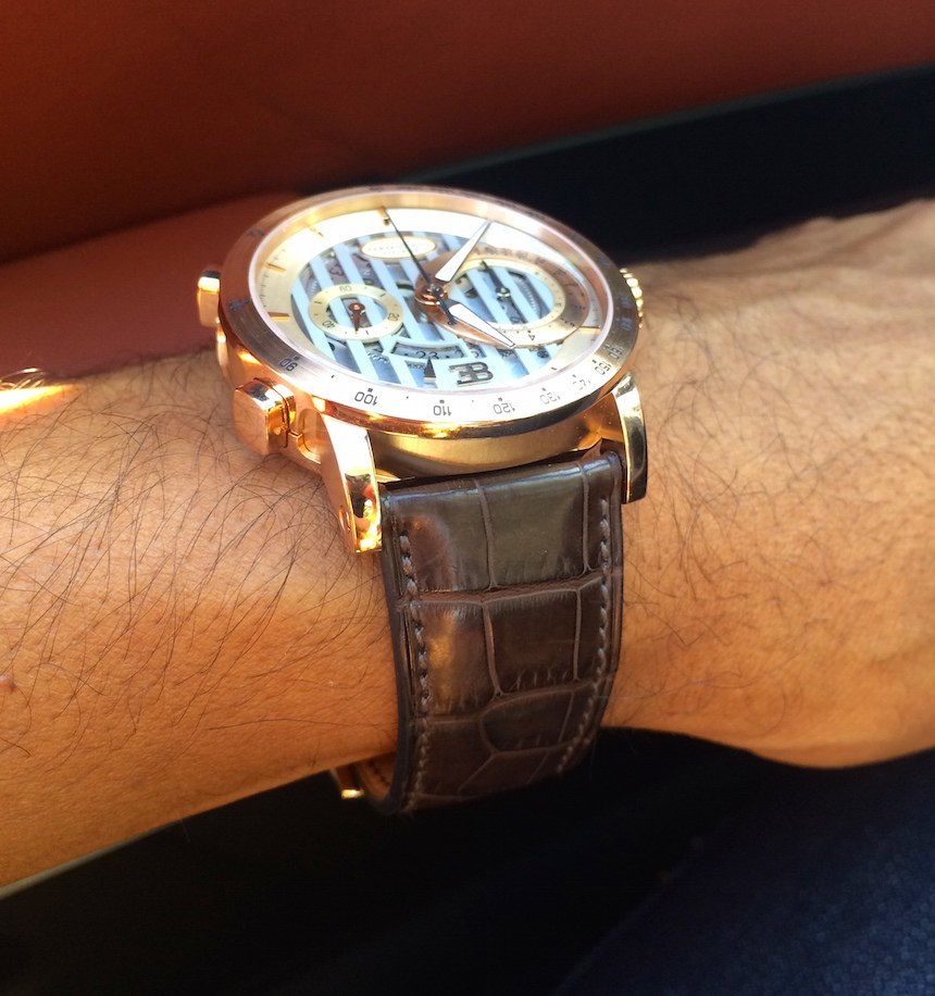 Parmigiani Atalante Flyback Chronograph Bugatti Watch Review Wrist Time Reviews 