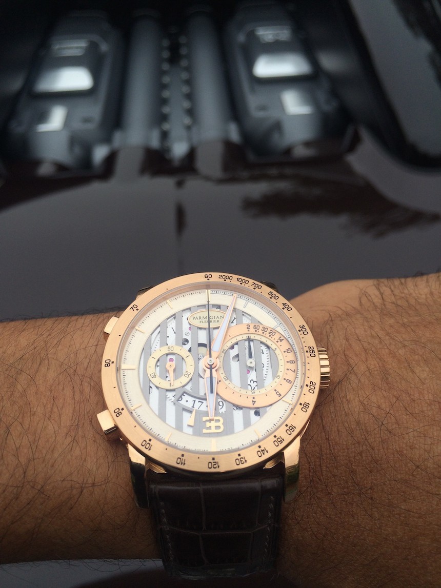 Parmigiani Atalante Flyback Chronograph Bugatti Watch Review Wrist Time Reviews 