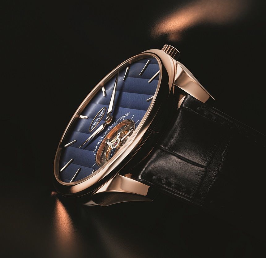 Parmigiani Fleurier Tonda 1950 Tourbillon Watch With Thinnest Automatic Flying Tourbillon Movement Watch Releases 