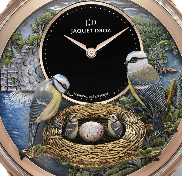 Jaquet Droz The Bird Repeater Watch + Video Watch Releases 