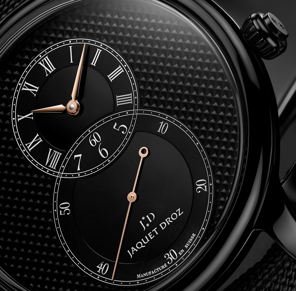 Jaquet Droz Grande Seconde Ceramic Clous De Paris Watches Watch Releases 