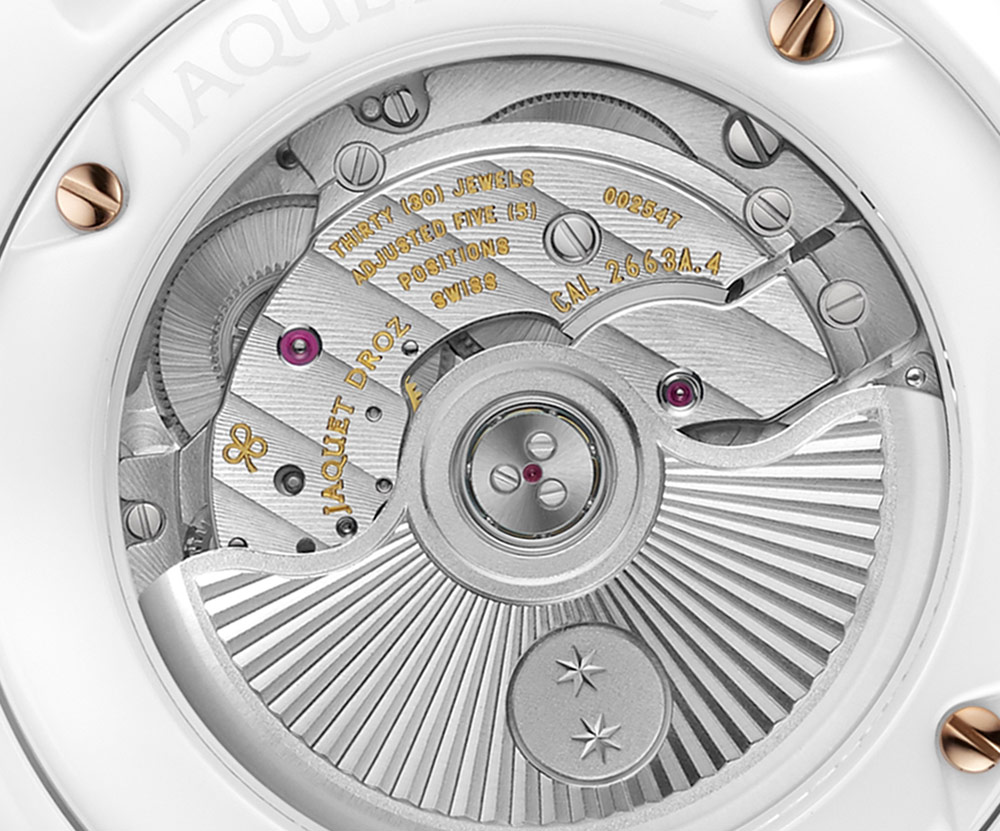 Jaquet Droz Grande Seconde Ceramic Clous De Paris Watches Watch Releases 