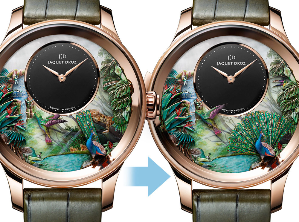Jaquet Droz Tropical Bird Repeater Watch Watch Releases 
