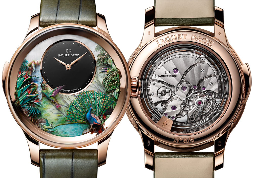 Jaquet Droz Tropical Bird Repeater Watch Watch Releases 