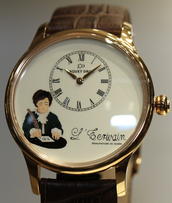 Jaquet Droz "The Writer" Automata: Awesome Antique Android Watch Releases 