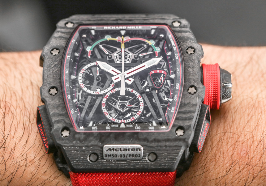 Richard Mille RM 50-03 McLaren F1 Record-Setting Lightweight Watch For ,000,000 Hands-On Hands-On 