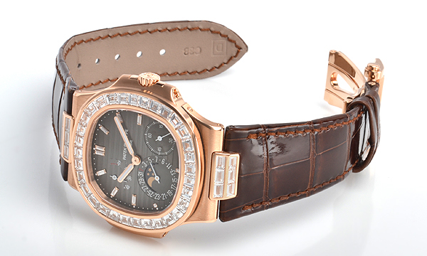 Best Quality Rose Gold Case Patek Philippe Nautilus Replica Watch