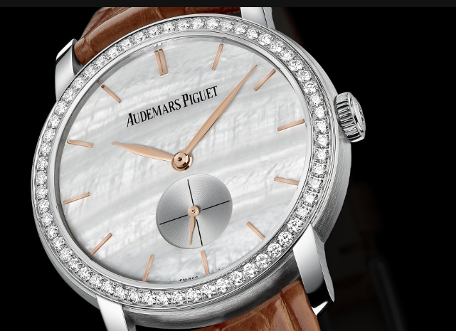 White Mother-Of-Pearl Dials Audemars Piguet Jules Audemars Replica Watches