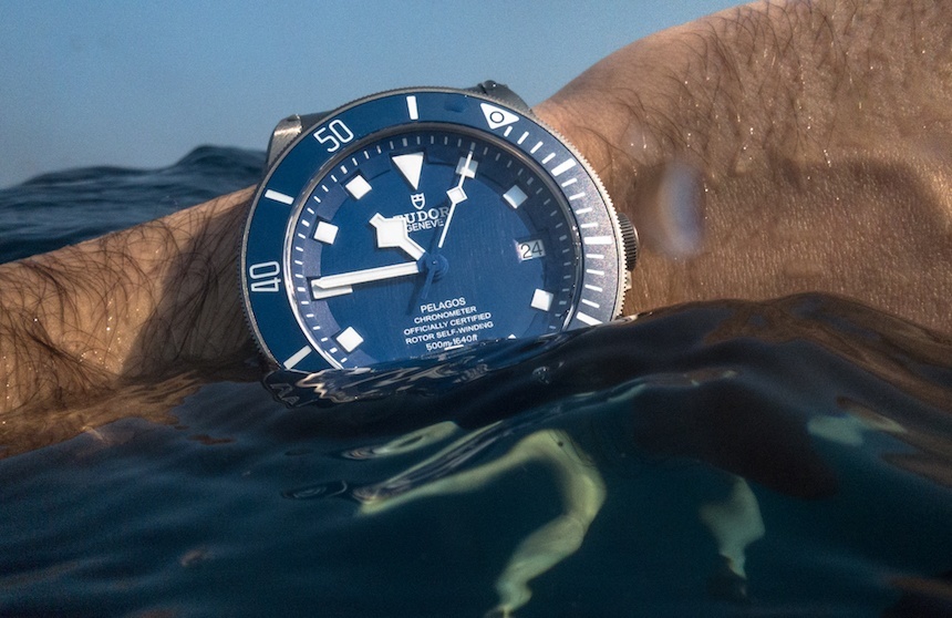 Blue Dial Tudor Pelagos Titanium Automatic Men’s Replica Watch ref.25600TB