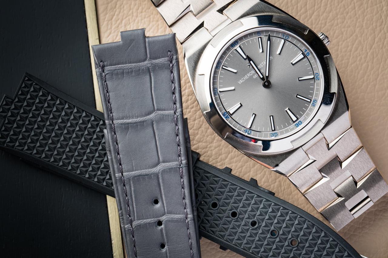 Grey Dial Vacheron Constantin Overseas Ultra-Thin Replica Watch