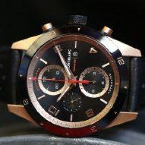 Montblanc TimeWalker Chrono_Red Gold - Front - Couture