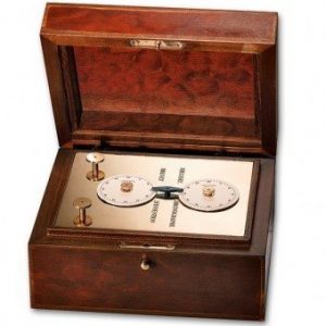A modern replica of Nicolas Rieussec’s ink-droplet chronograph from 1821