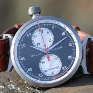 The Montblanc TimeWalker Rally Timer Chronograph.