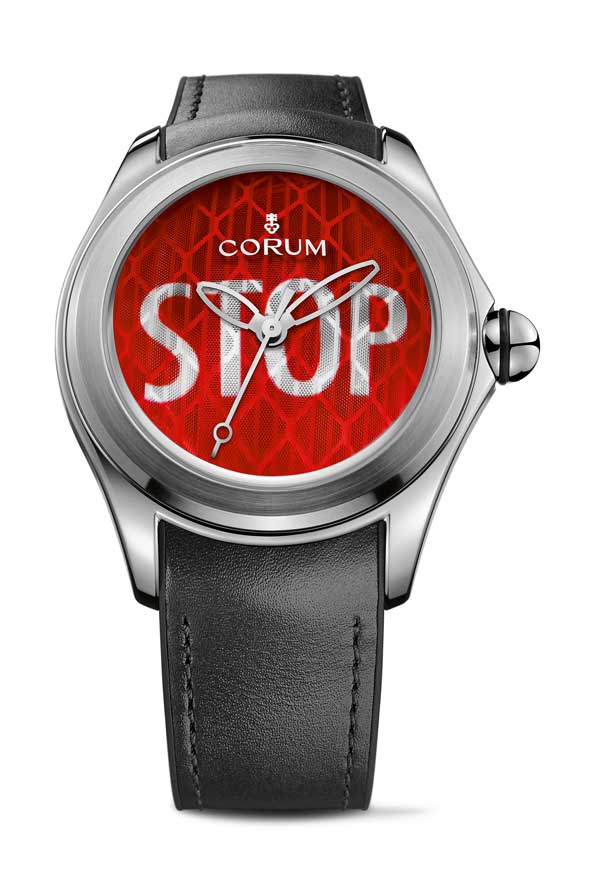 Corum Bubble says STOP!