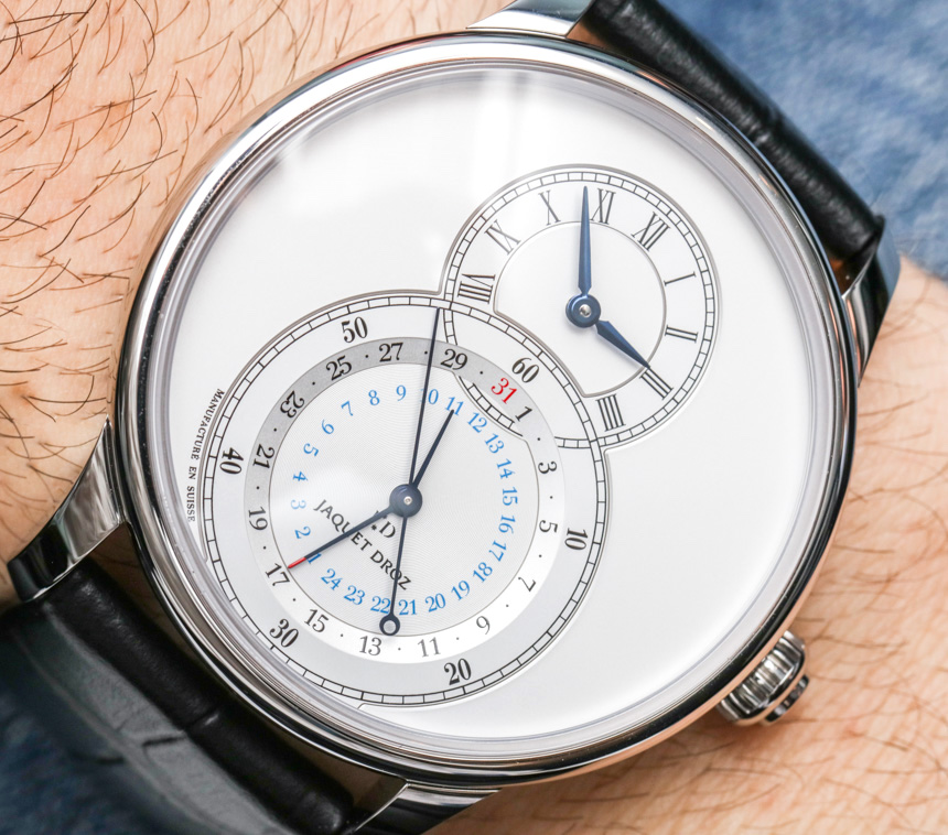 Jaquet Droz Grande Seconde Dual Time Watch Hands-On Hands-On