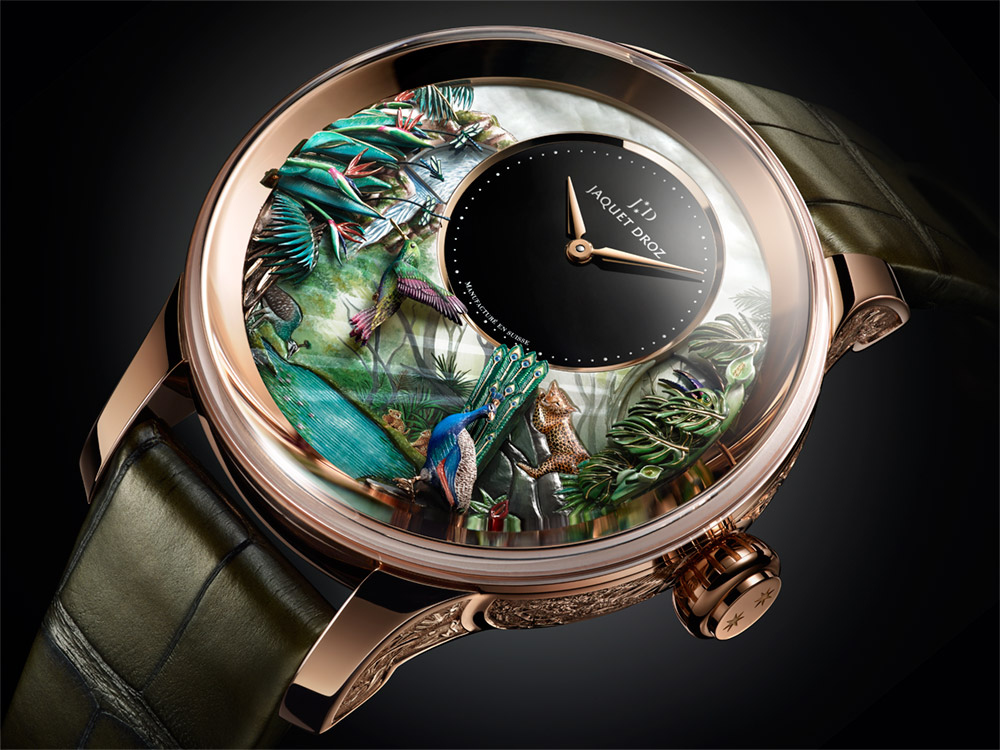 Jaquet Droz Tropical Bird Repeater Watch Replica Watches Young Professional