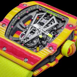 Richard Mille RM 27-03 Rafael Nadal Watch With A Tourbillon To Withstand 10,000 G's Watch Releases