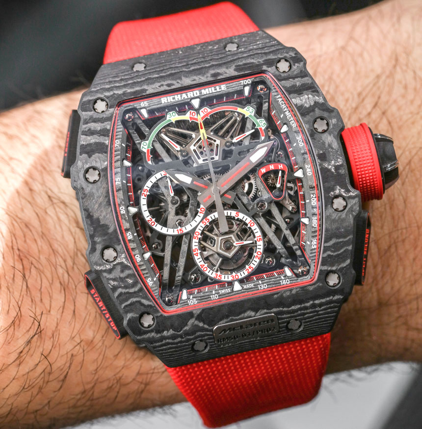 Perfect Clone Online Shopping Richard Mille RM 50-03 McLaren F1 Record-Setting Lightweight Watch For1,000,000 Hands-On